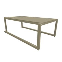 Resol BARCINO Table Basse Intérieur, Extérieur 101x60 Sable - marron aluminium 03012_0