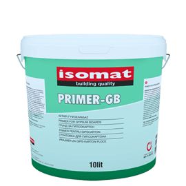 0205/6 - Primer-GB - Primaire pour plaques de plâtre - Isomat - à base d'eau - consommation 10-12 m²/l/couche_0