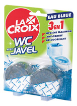 BLOC POUR CHASSE D'EAU LA CROIX JAVEL - BOÎTE DE 2