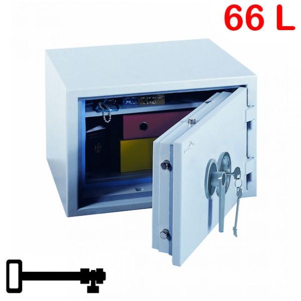 Coffre-fort anti-feu et anti-vol Protect Duo 66 litres - serrure à clé ou à code - Hartmann Tresore_0