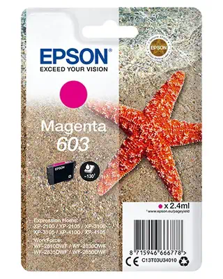 Epson Singlepack Magenta 603 Ink_0