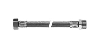 Ezyflex EI / DN10-DN13 - Flexible métallique IF / tresse inox - Raccords laiton nickelé_0