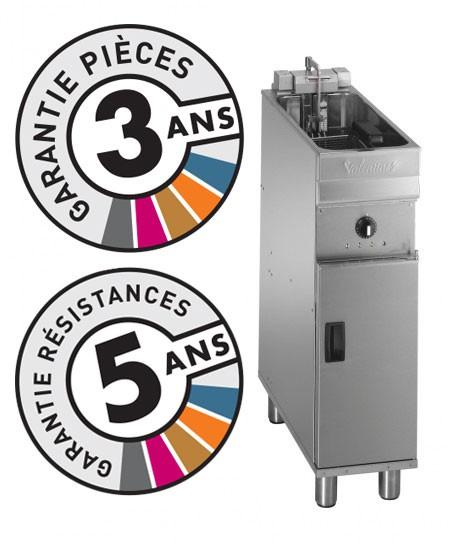 Friteuse électrique sur coffre - 9-10 litres - Valentine EVO250T - Haut rendement et robustesse_0