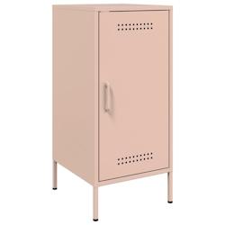 Helloshop26 - Buffet bahut commode armoire meuble de rangement organisateur cuisine salle de séjour salon 36 x 39 x 79 cm acier Rose 02_0036202 - 300_0