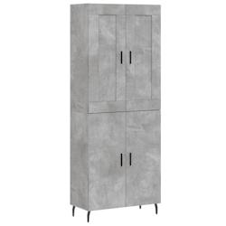 Helloshop26 - Buffet bahut commode armoire meuble de rangement organisateur cuisine salle de séjour salon haut 69,5 x 34 x 180 cm 02_0034596 - 300021_0