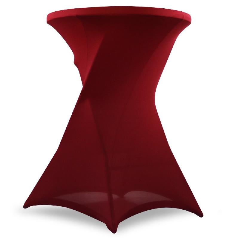 Housse de mange-debout bordeaux - 110x80 cm - élastique en élasthanne et polyester, lavable en machine_0