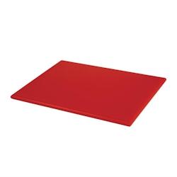 Planche à Découper Haute Densité - 300x225x12 mm - 6 Couleurs - Hygiplas - Rouge - l30- L- P22.5- h1.2 - rouge plastique HC866_0