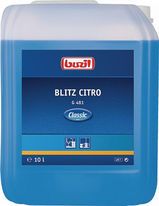 Nettoyant à  l'alcool Blitz Citro G 481 10 l bidon bidon BUZIL_0