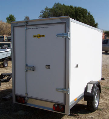 Petits fourgons Humbaur - toit translucide, charnières inox, PTC jusqu'à 1300 kg_0
