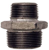Réduction galvanisée mâle-mâle 1 - 307107 - large choix disponible_0