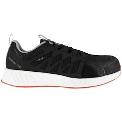 Reebok - Chaussures de sécurité basses noires, blanches et oranges en maille nylon, embout composite S1P SRC - Taille 42_0