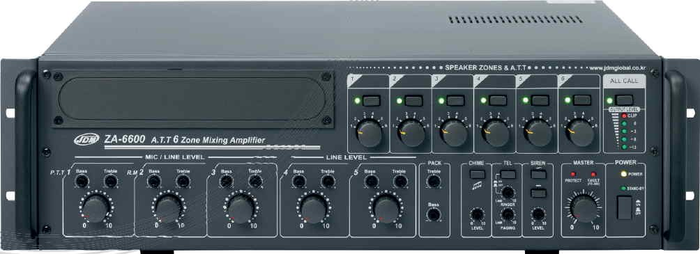 Rondson ZA-6120 Ampli 6 Zones 120 Watts_0