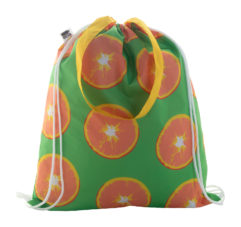 Sac piscine personnalisé - cordons colorés - longues anses - polyester 190T - impression sublimation_0
