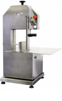 Scie à os professionnelle en inox AISI 304 - Fabrication française - Bac récupérateur de sciure_0