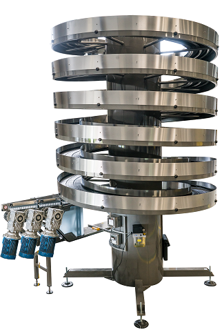 SpiralVeyor SVm - Convoyeur hélicoïdal compact et robuste pour bouteilles et cannettes_0