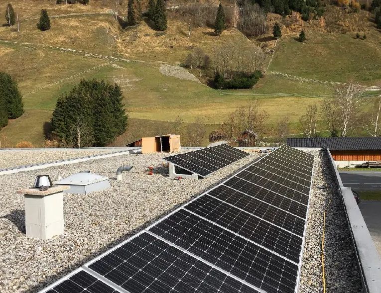 Support photovoltaïque 20° - Au sol ou sur toit terrasse_0