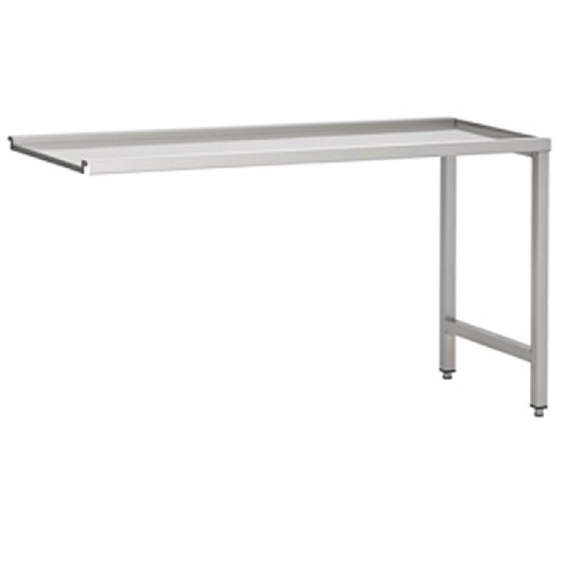 Table vaisselle pro d'écoulement deux pieds 700 lave - 7003.0425_0