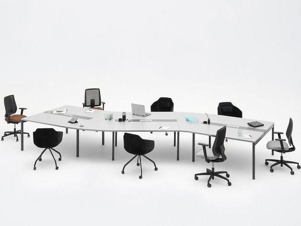 Table de travail moderne coworking_0