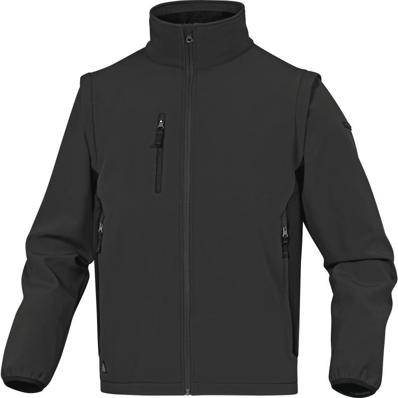 Veste softshell 96% polyester 4% élasthanne - manches amovibles - Mysen2 - légère et protectrice contre le froid et le vent_0
