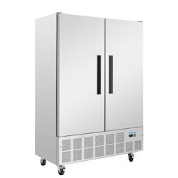 Armoire Réfrigérée 960L Positive, 2 Portes Polar - argenté Acier inoxydable 18/10 GD879_0