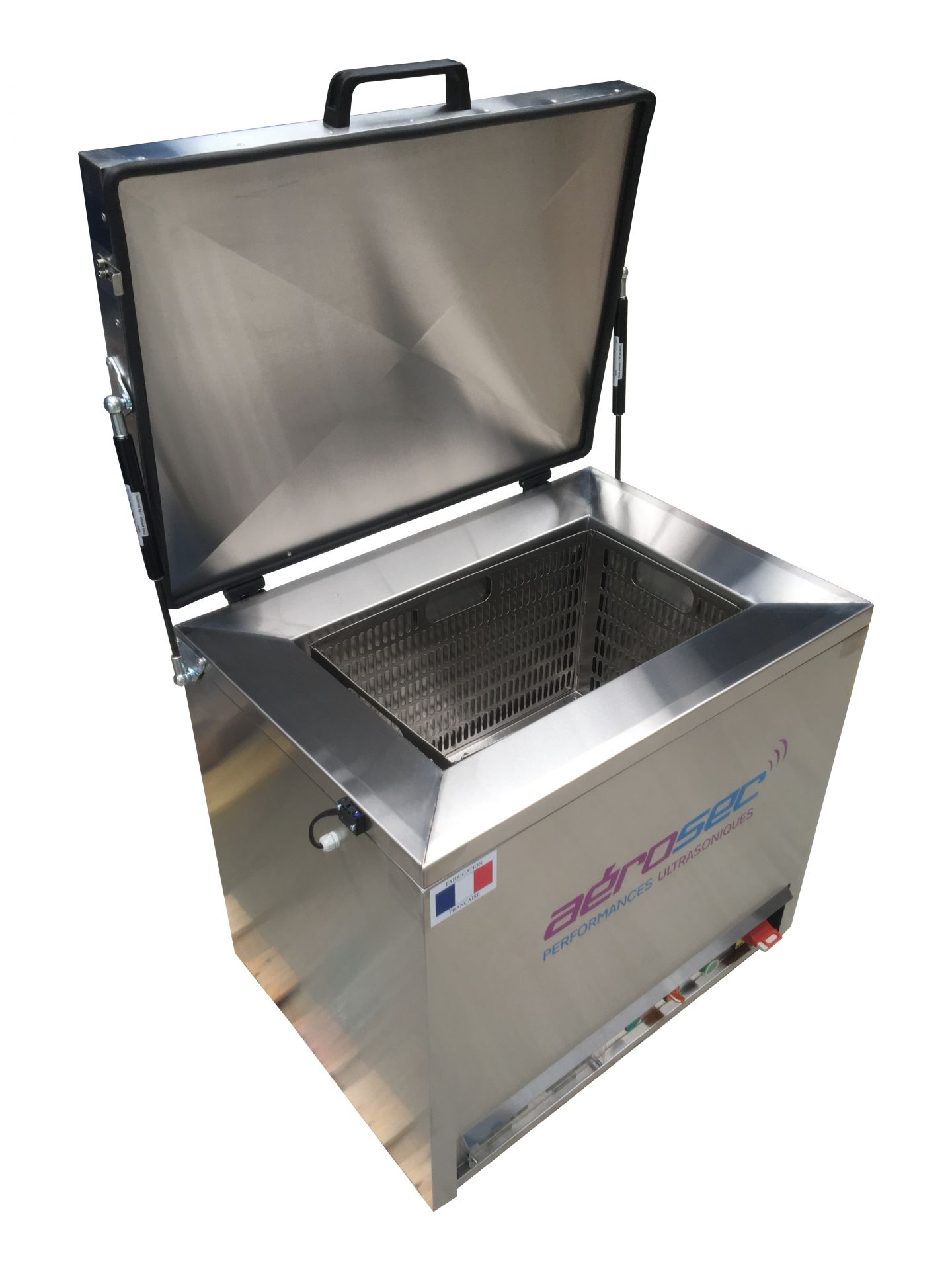 Bac ultrasons inox 90 litres insonorise - usage intensif- delta compact hti 9020_0