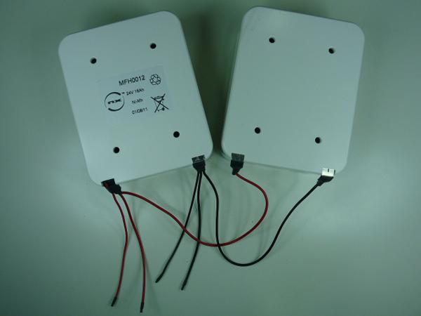 BATTERIE NIMH 4X5D (2X12V) 24V 18000MAH FL/F_0