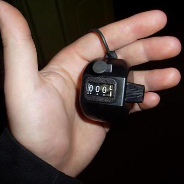 Compteur mécanique à main BLET - idéal pour comptage des personnes et process - robuste et ergonomique_0