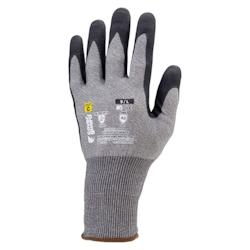 Coverguard - Gants anti-coupures en mousse de nitrile tactile coupure C EUROcut N303 - Pack de 5 - Gris Taille 9_0