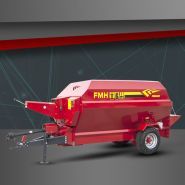 Fmhi 6 - Mélangeuse agricole horizontale Fimaks - 6m3 - avec 3 vis et système auto-hydraulique_0