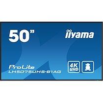 Iiyama LH5075UHS-B1AG Écran d'affichage dynamique Écran plat de signalisation numérique 125,7 cm (49.5