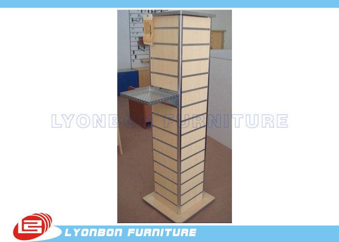 Présentoirs en mélamine et métal sur mesure - Slatwall - Certification SGS, ISO - Lyonbon_0