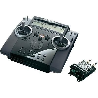 MULTIPLEX EMETTEUR PROFI TX16 M-LINK RADIOCOMMANDE AVEC PUPITRE 2,4 GHZ