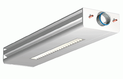 Poutres rafraîchissantes CBE - climatisation, chauffage et ventilation avec éclairage intégré_0