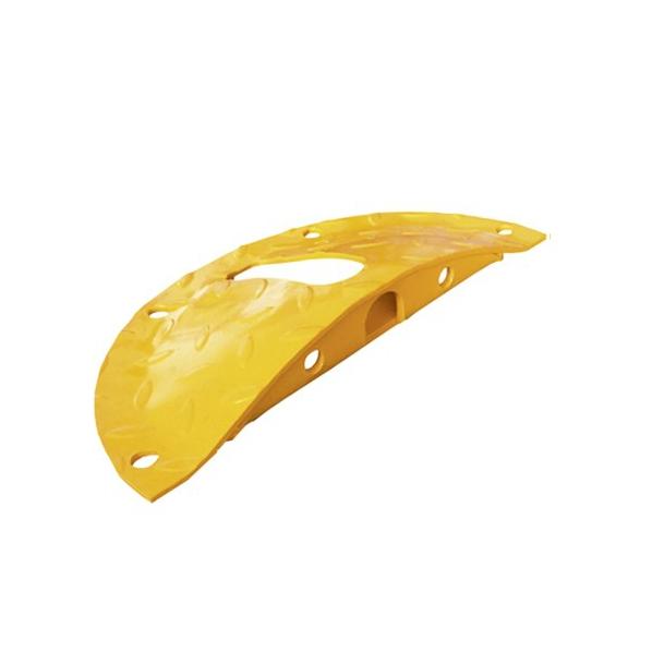 Ralentisseur acier 40 tonnes - Embouts vendus par lot de 2 - Surface striée anti-glisse - Longueurs 180 mm ou 1000 mm_0