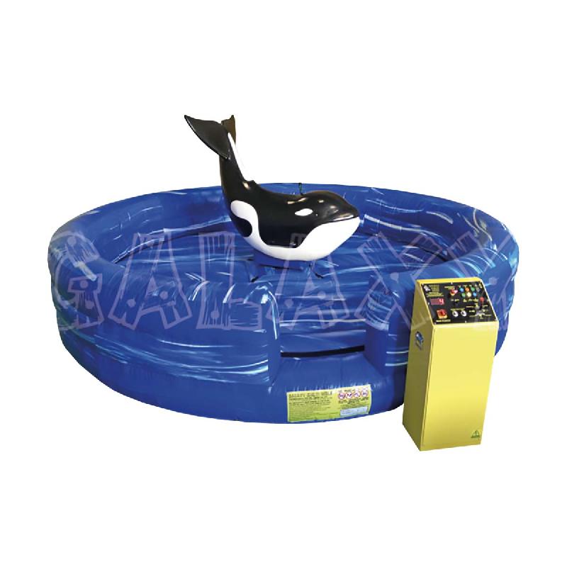 Rodéo Baleine gonflable - Réf. SP32-CH - Jeu sportif amusant et sécurisé pour enfants_0