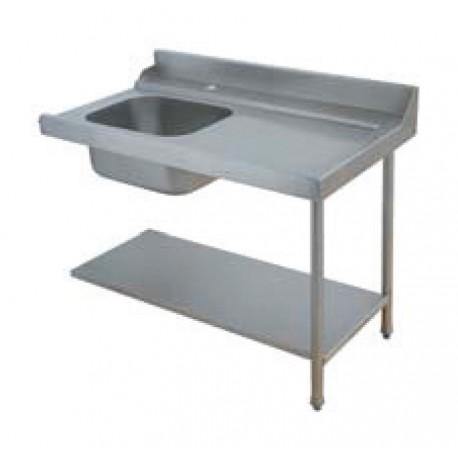 Table pour machines à paniers 500 x 500 ou 600 x 500 de prélavage - 80206_0