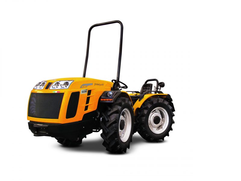 Tracteur agricole à 4 roues égales à direction par articulation centrale - pasquali eos 5.60 articulé - 48 cv_0