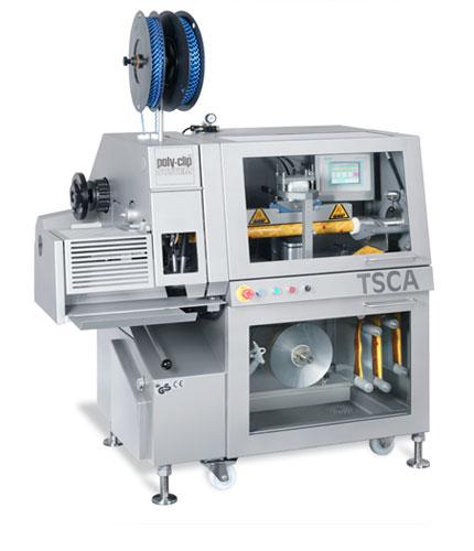 Tsca - Tubeuse scelleuse automatique - film bobine 3000m - diamètre jusqu'à 65mm - 20 à 40 pièces/minute_0