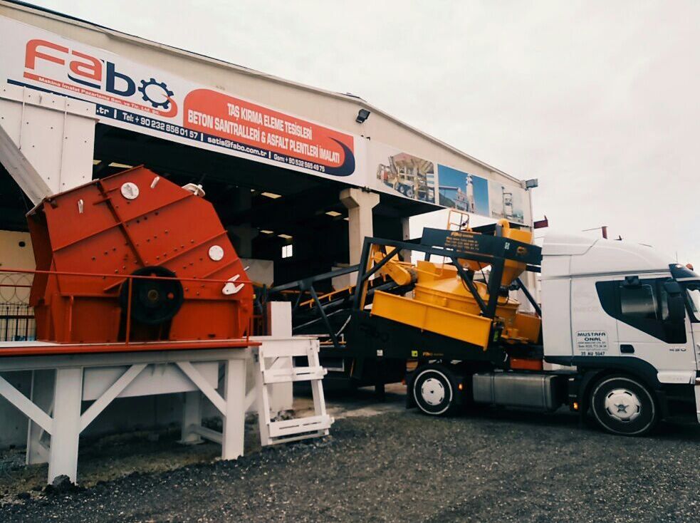 Turbomix-60 centrale à béton mobile - FABO - 60 m3/h_1