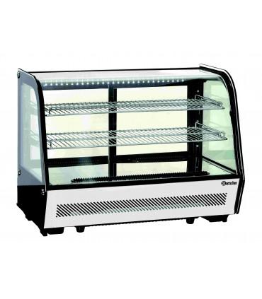 Vitrine réfrigérée à affichage numérique et portes coulissantes, pour les professionnels de chr, traiteurs, boulangeries, pâtisseries et chocolateries - deli cool iii, 160l  réf. 700203g bartscher_0