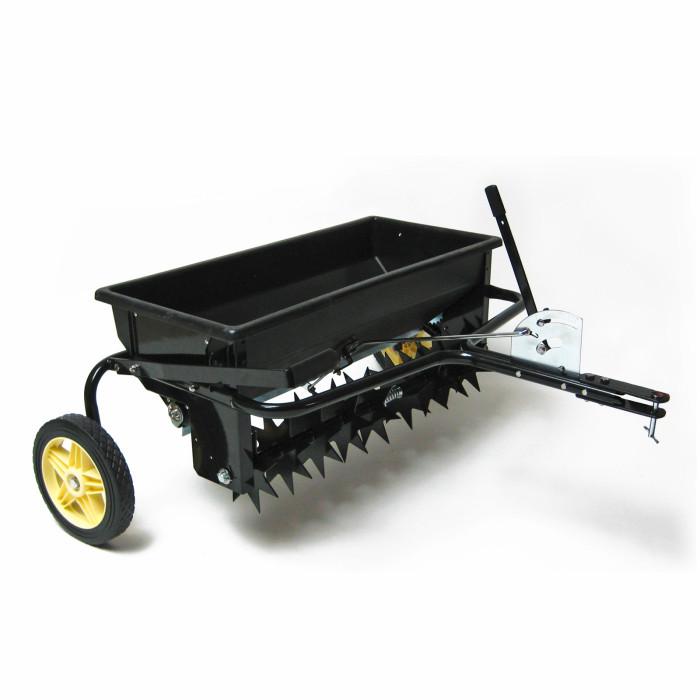 Aérateur scarificateur + épandeur 800 mm - petits tracteurs ou quads_0