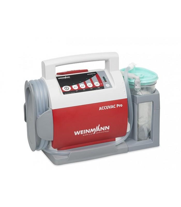 Aspirateur de mucosités ACCUVAC PRO Weinmann - électrique avec bocal usage unique et chargeur 220V_0