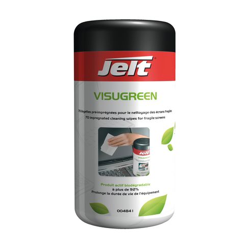 BOITE 70 LINGETTES VISUGREEN - JELT