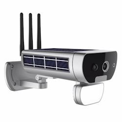 Camera IP Full HD Solaire Vision Nocturne Détection Mouvement Audio Bidirectionnel YONIS - 3615616958651_0