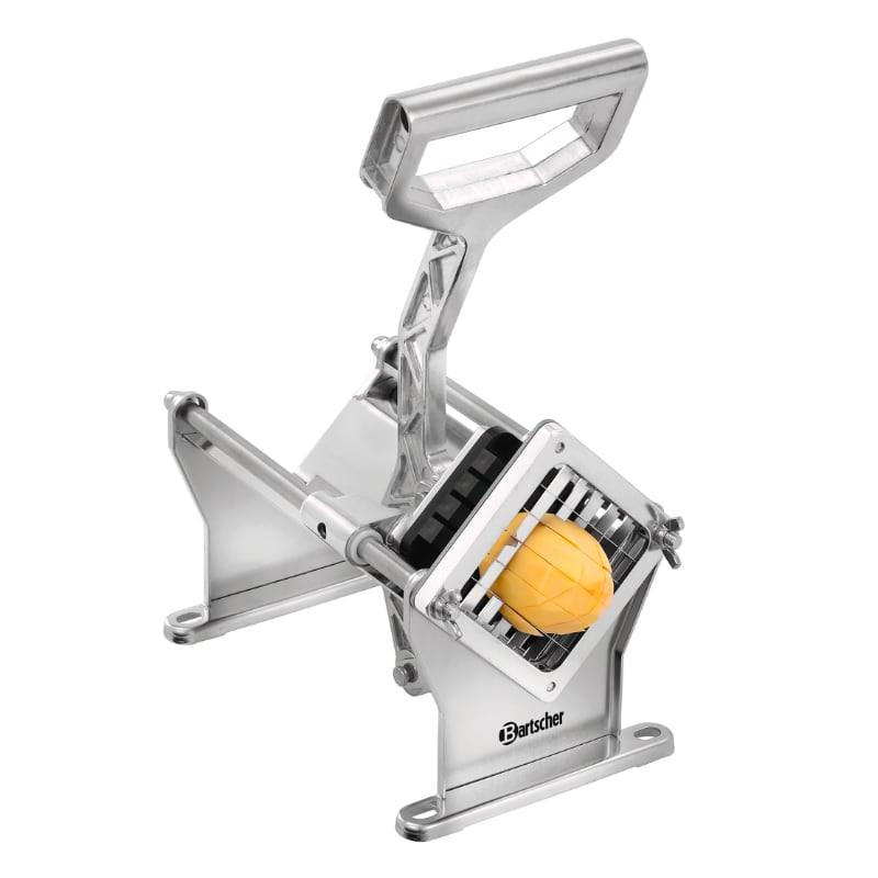 Coupe-frites 3010 - Bartscher - acier inoxydable avec 4 matrices pour frites et quartiers de pommes de terre_0