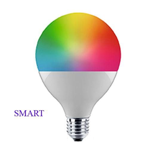 Ampoule LED E27 Globe 95 - 13W - 2700K à 6500K + RGB - 230V Smart LAES_0