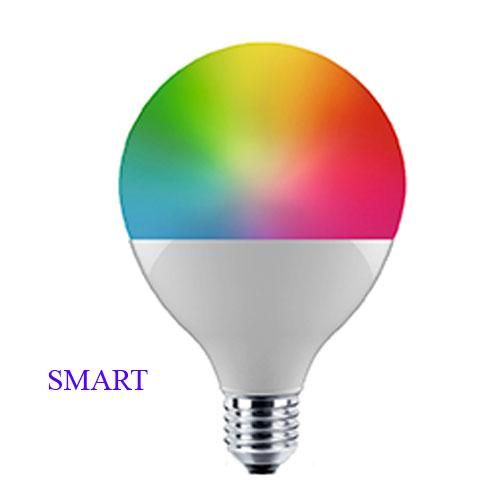 E27 globe 95 led 13w 2700 à 6500k + rgb 230v smart laes_0