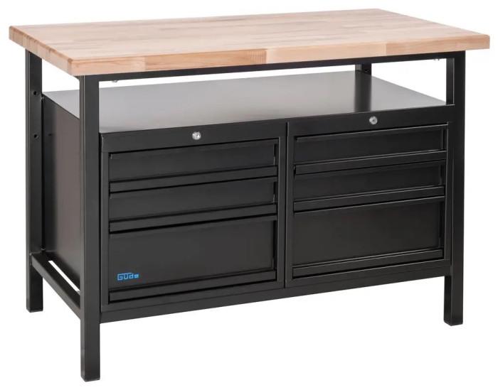 Etabli p 1200 ss - black line - 120 x 65 cm - 6 tiroirs_0