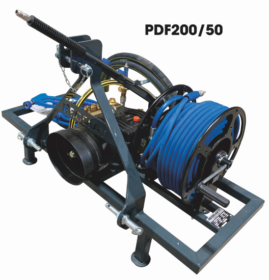 Nettoyeur haute pression sur prise de force tracteur 200 BARS - PDF50 - REGELAV - robuste et tout terrain_0