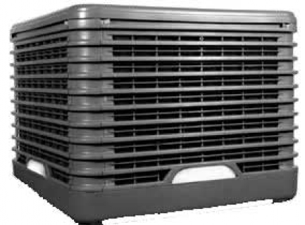 Rafraîchisseur d'air automatisé avec ventilateur - Adiabox WFP - adiabatique indirect avec automate programmable_0